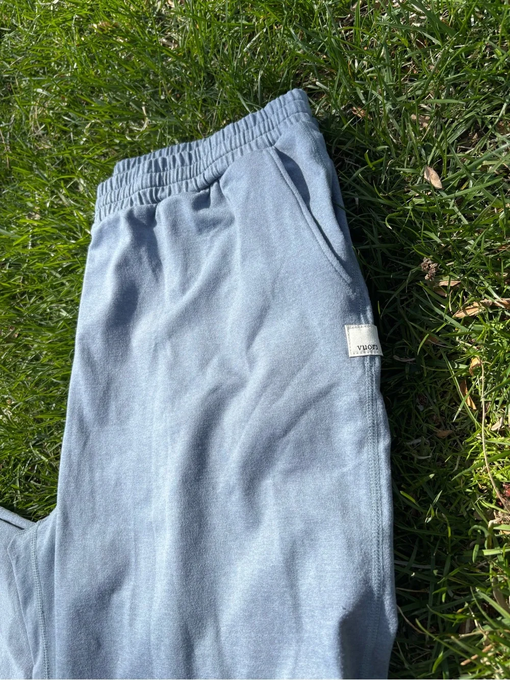 Vuori Light Blue Cozy Sweatpants - Picture 2 of 4